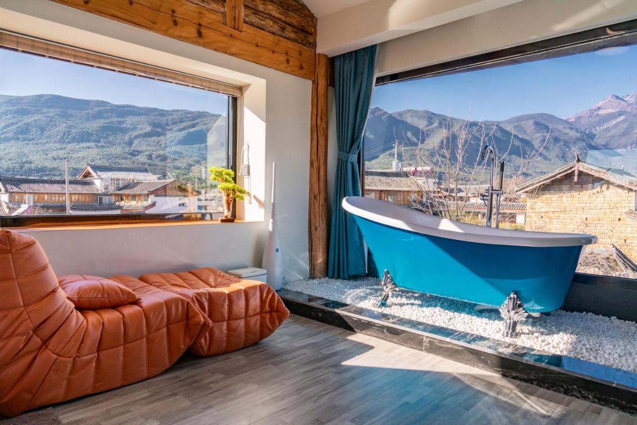 玉龙白沙普宿客栈 Lijiang  Extérieur photo